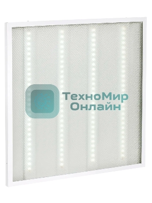 Панель светодиодная LED ДВО 6561-P 36Вт 4000К 595х595х20 призма (с драйвером) IEK