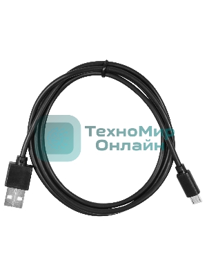 Кабель SunWind USB (m)-micro USB (m) 1м черный