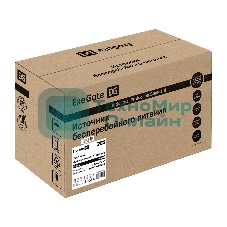 Источник бесперебойного питания ExeGate Power NB-2200.LED.AVR.4SH.USB (2200VA/1300W, LED, AVR, 4*Schuko, USB, батарея 12V 9Ah - 2 шт., металлический корпус, Black)