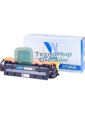 Картридж лазерный NVPrint совместимый HP CF380A черный для CLJ Pro MFP M476 (2400k)
