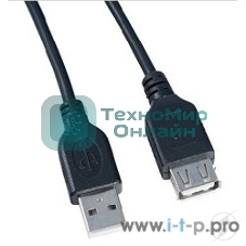 Кабель PERFEO USB2.0 A вилка - А розетка, 1 м. (U4502)