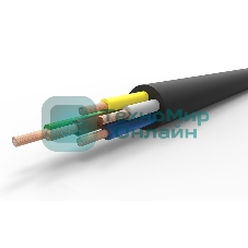 Кабель промышленный Rexant гибкий КГтп-ХЛ 5х4 мм², длина 20 метров, ГОСТ