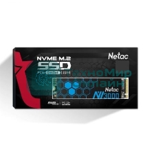 Накопитель SSD Netac NV3000, 500Gb, PCIe 3.0 x4, M.2 2280, NVMe, R/W 3000/2100, с радиатором