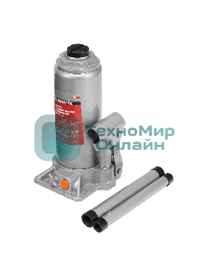 Домкрат гидравлический бутылочный Matrix, 8 т, h подъема 230–457 мм