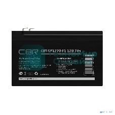 Батарея для ИБП CBR CBT-GP1270-F1 (12В 7А·ч), клеммы F1