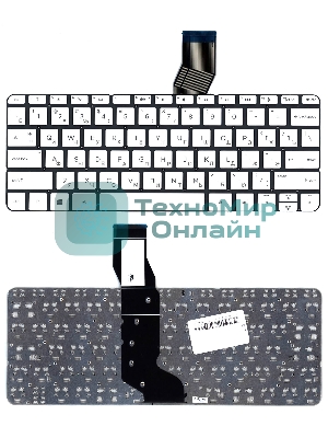 Клавиатура для ноутбука HP Stream 11-ak белая