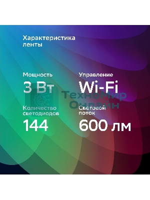 Лента светодиодная для управления светом/электроприборами Sber SBDV-00033