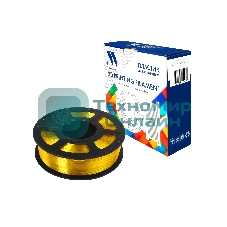 Филамент NVPrint PETG Clear Yellow Прозрачно-желтый для 3D печати диаметр 1.75мм масса 1 кг