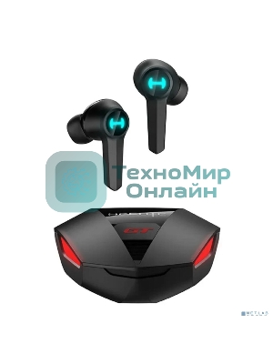 Игровая гарнитура TWS Edifier GT4 черный, внутриканальные, Bluetooth, до 7 ч