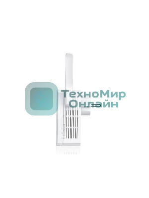 Сетевой адаптер TP-Link SOHO TL-WA860RE 300Mbps Wireless N Wall Plugged Range Extender with AC Passthrough, QCA(Atheros), 2T2R, 2.4GHz, 802.11b/g/n, 1 10/100Mbps LAN port, Range Extender button, Range Extender mode, suppo поставляется без кабеля RJ-45