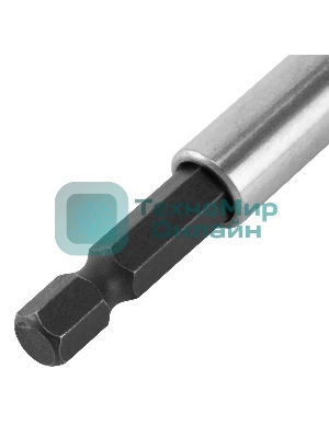 Набор бит Matrix, магнитный адаптер для бит, сталь 45Х, 7 предм., в пласт. закрытом боксе