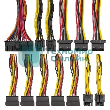 Блок питания ExeGate UN800 (EX292179RUS-PC), 800Вт, 120мм, серебряный