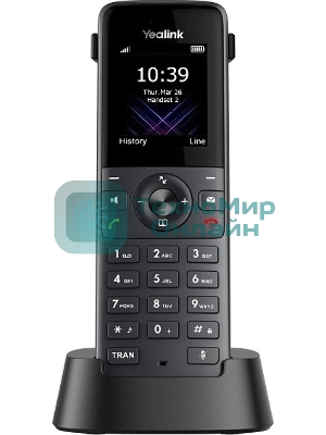 Система YEALINK W74P (база W70B+трубка W74H) до 10 SIP-аккаунтов, до 10 трубок на базу, до 20 вызовов, шт