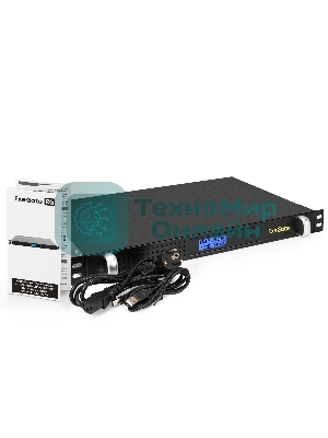 Источник бесперебойного питания ExeGate 1U ServerRM UNL-650.LCD.AVR.4C13.RJ.USB.1U 650VA/360W, LCD, AVR, 4*C13, RJ, USB, 1U, установка в стойку, черный
