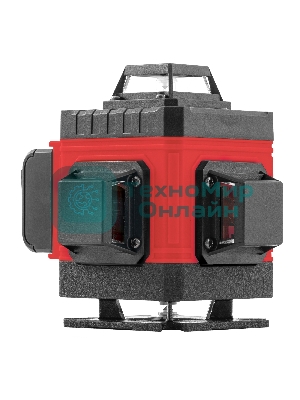 Лазерный уровень м-призм. MTX ML 360-4 Pro SET, 30 м, акк. Li 3000 мА·ч, состоит из 2 частей