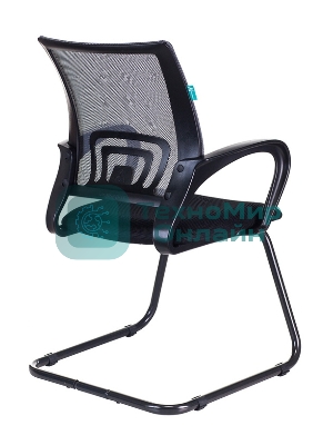 Кресло Бюрократ CH-695N-AV/DG/TW-11 серый/черный, экокожа, 120 кг, механизм качания