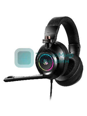 Гарнитура Bloody G580 чёрный, проводная, подсветка