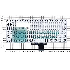 Клавиатура для ноутбука Asus Chromebook C200M C200MA черная