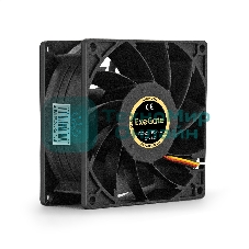 Вентилятор для корпуса ExeGate EX09238B3P-24 черный, 92 мм, 5000 об/мин, 56.3 дБ, 3 pin