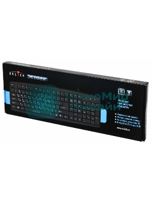 Клавиатура Oklick 100M HW3 проводная, USB Type-A, чёрный