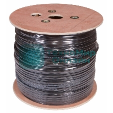 Кабель витая пара Rexant UTP 4PR 24AWG, cat.5e наружный (OUTDOOR) + ТРОС*1 (бухта 305 м)