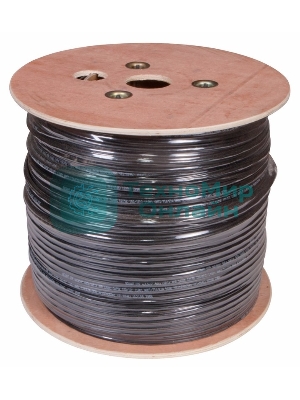 Кабель витая пара Rexant UTP 4PR 24AWG, cat.5e наружный (OUTDOOR) + ТРОС*1 (бухта 305 м)