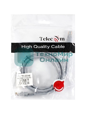 Патч-корд 1.0м, UTP Cat. 6, Telecom (NA102-UTP-C6-1M)