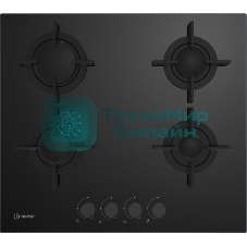 Газовая варочная панель Indesit INGT 61 IC/BK черный