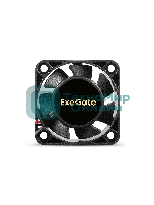 Вентилятор 5В DC ExeGate ExtraSilent ES04010S2P-5 (40x40x10 мм, Sleeve bearing (подшипник скольжения), 2pin, 4500RPM, 22dBA)