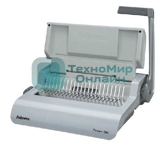 Переплетчик Fellowes Pulsar+ (FS-56276) A4/перф.17л.сшив/макс.300л./пластик.пруж. (6-38мм)