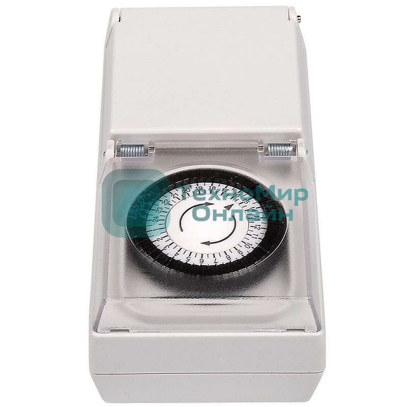 Розетка с механическим таймером в защитном корпусе IP 44 Rexant RX - 23