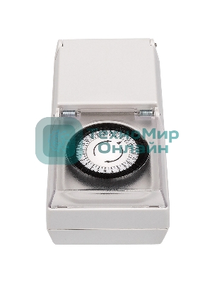 Розетка с механическим таймером в защитном корпусе IP 44 Rexant RX - 23