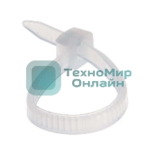 Хомут кабельный Rexant 2.5х100 нейл. белый (уп. 100 шт)