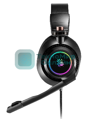 Гарнитура Bloody G580 чёрный, проводная, подсветка