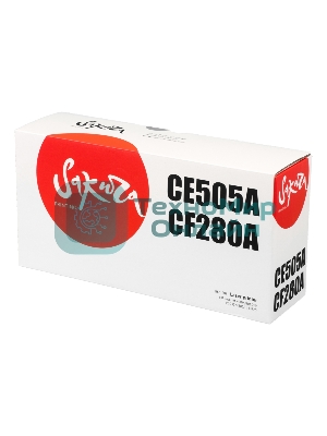 Картридж лазерный Sakura CE505A/CF280A для HP Laserjet 400M/401DN P2035/P205, LJ M425, черный, 2700 к.