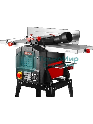 Станок рейсмусно-фуговальный Зубр СРФ-254-1600С 1600 Вт, 9000 об/мин, ширина строгания 254 мм