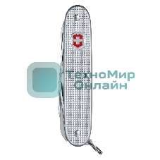 Нож Victorinox Farmer X Alox, 93 мм, 10 функций, алюминиевая рукоять, серебристый