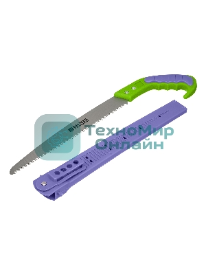 Ножовка Palisad садовая 300 ммдвухкомпонентная рукоятка ножны подвес на пояс