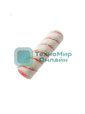 Валик Сибртех сменный Эмали, 250 мм, ворс 12 мм, D 48 мм, D ручки 6 мм, полиамид, полиакрил