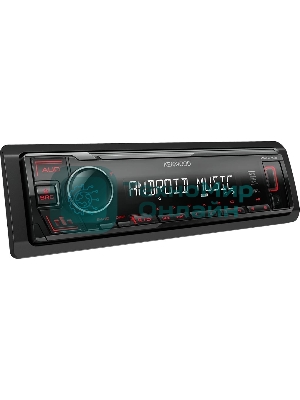 Автомагнитола Kenwood KMM-105, 1 DIN, USB Type-A, AUX, съёмная панель