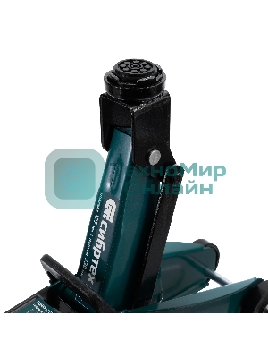 Домкрат гидравлический подкатной Сибртех 2т, 127-330 мм, в пластиковом кейсе