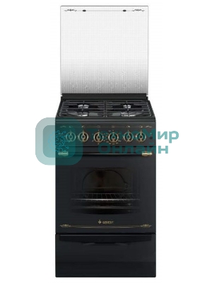 Плита газовая Gefest ПГ 5100-02 0183 черный, конфорок 4 шт, духовка 52 л, 50 см x 85 см x 58.5 см