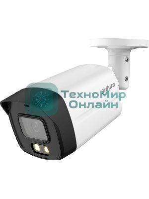 Камера видеонаблюдения аналоговая Dahua DH-HAC-HFW1801TLMP-IL-A-0280B-S2 2.8-2.8мм цв. (DH-HAC-HFW1801TLMP-IL-A-0280B)