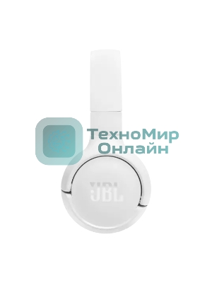 Беспроводные наушники JBL Tune 520BT белый, накладные, Bluetooth, быстрая зарядка, складная конструкция