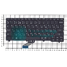 Клавиатура для ноутбука Lenovo Ideapad 110S-11 черная без рамки