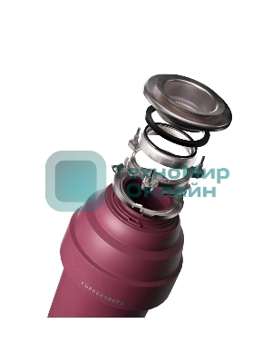 Измельчитель пищевых отходов Kuppersberg WS 750 V, High-Tech, мощность 750 Вт, 3800-4200 об/мин, защита от перегрева, авто выключение, DC мотор, шумоизоляция, уровень шума 70 дБ, винный