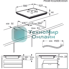 Индукционная варочная панель Electrolux EIS67453, : черный, индивидуальный слайдер для каждой зоны нагрева, 3-хступенчатая индикация остаточного тепла,акустический сигнал (вкл/выкл), Функция 