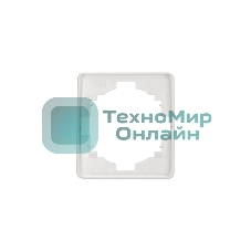 Рамка Kranz ROUND 1-постовая перламутр