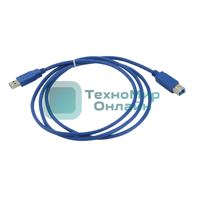 Кабель соединительный VCOM VUS7070-1.8M USB3.0 Am/Bm 1,8m (VUS7070-1.8M)