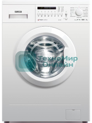 Стиральная машина Atlant СМА 60У107-000 белый, загрузка фронтальная 6 кг, 1000 об/мин., класс: А++
